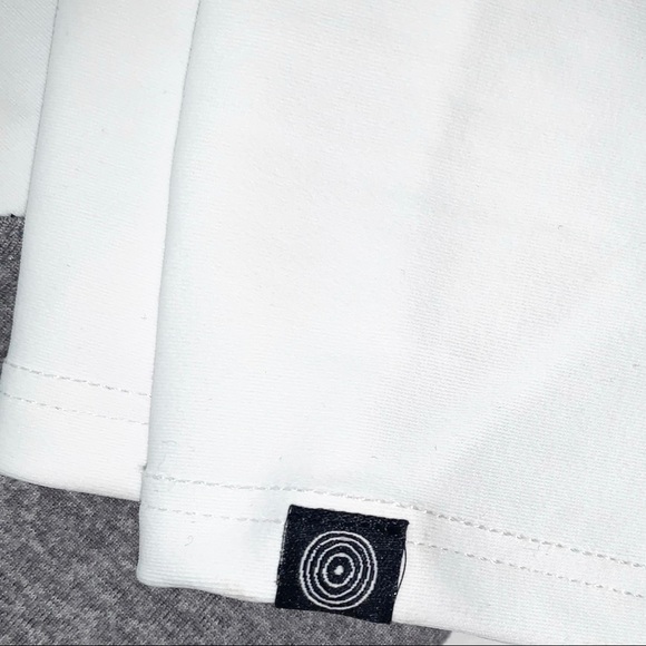 Onzie High Rise Track Leggings Slate Combo Grey Ombré Colorblock Tights S/M NWT - Picture 9 of 16